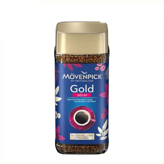 Movenpick Gold Decaf Instant Coffee 100g