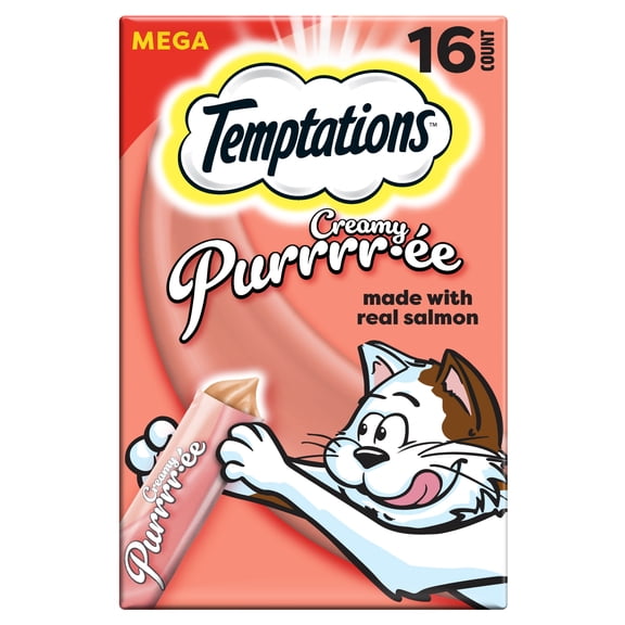 Temptations Creamy Puree Salmon 4 Pack